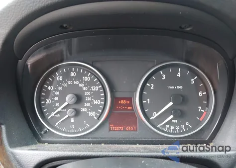 2006 BMW 325I z USA, uszkodzony, nr VIN WBAVB135X6PT11297